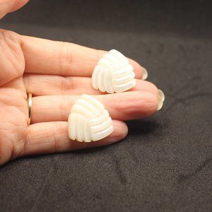 Vintage Mother of Pearl Earrings